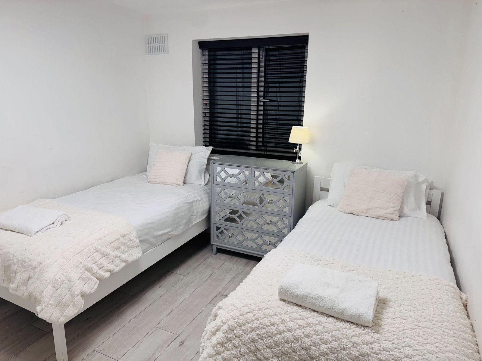 The Bungalow — twin bedroom