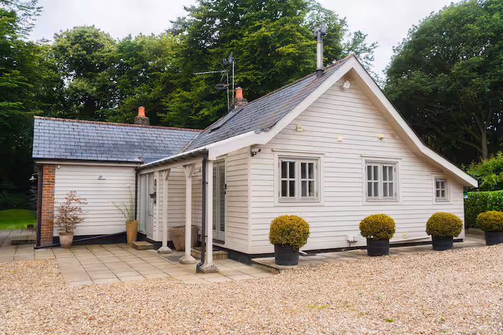 The Hideout House exterior